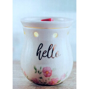 ScentSationals Hello Darling Full Size Ceramic Wax Warmer with 25W Light Bulb